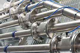 Výrobci potravin využívají hygienické, aseptické a sterilní hadicové ventily