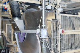 Hadicový ventil série VMC jako regulační ventil ve výrobě sladkostí
